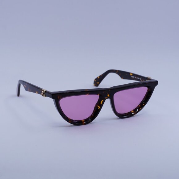 Off-White OERI13V JASPER 6030 Sunglasses Havana Geometric Frame, Pink Lenses - Picture 4 of 9